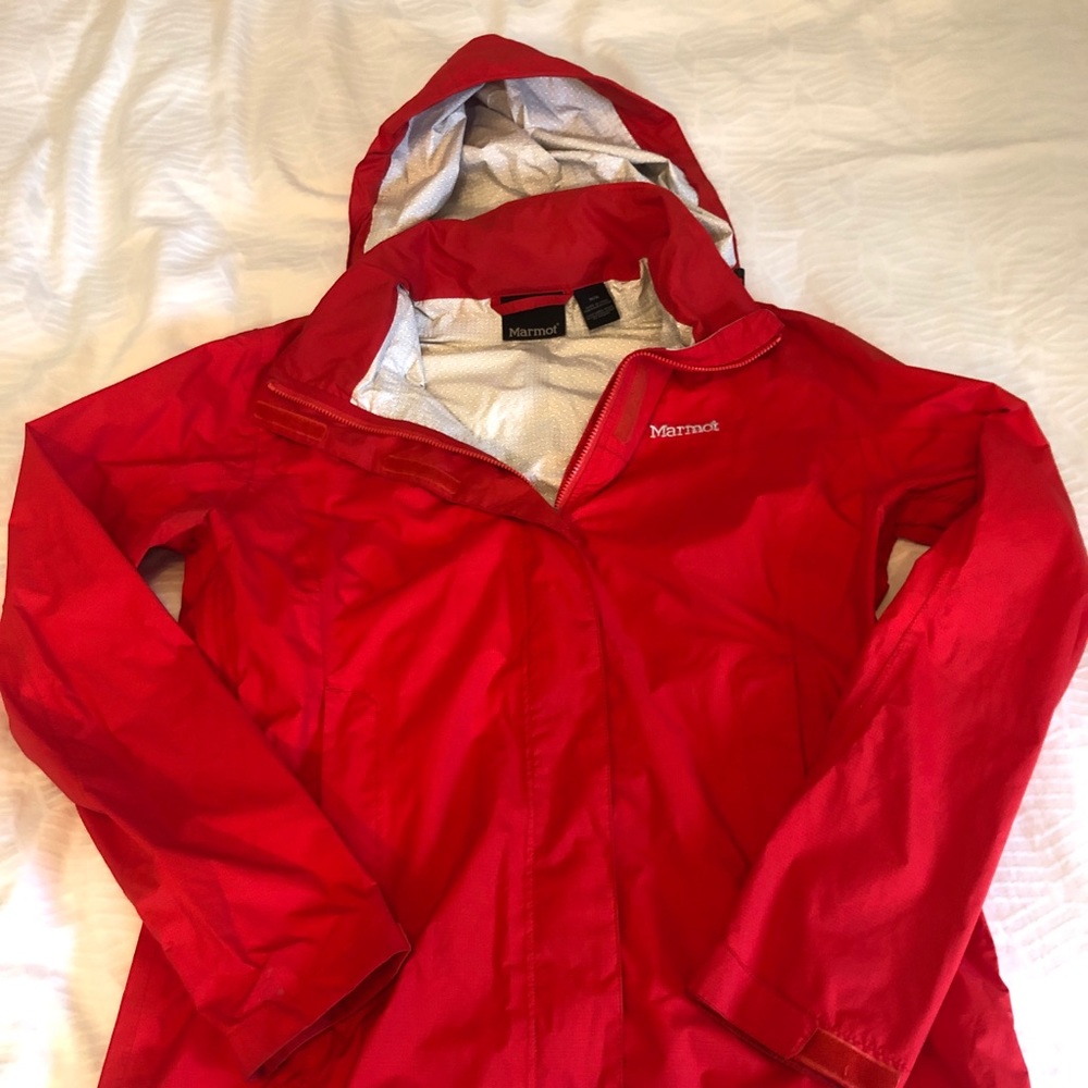 Women’s Marmot Red PreCip Rain Jacket